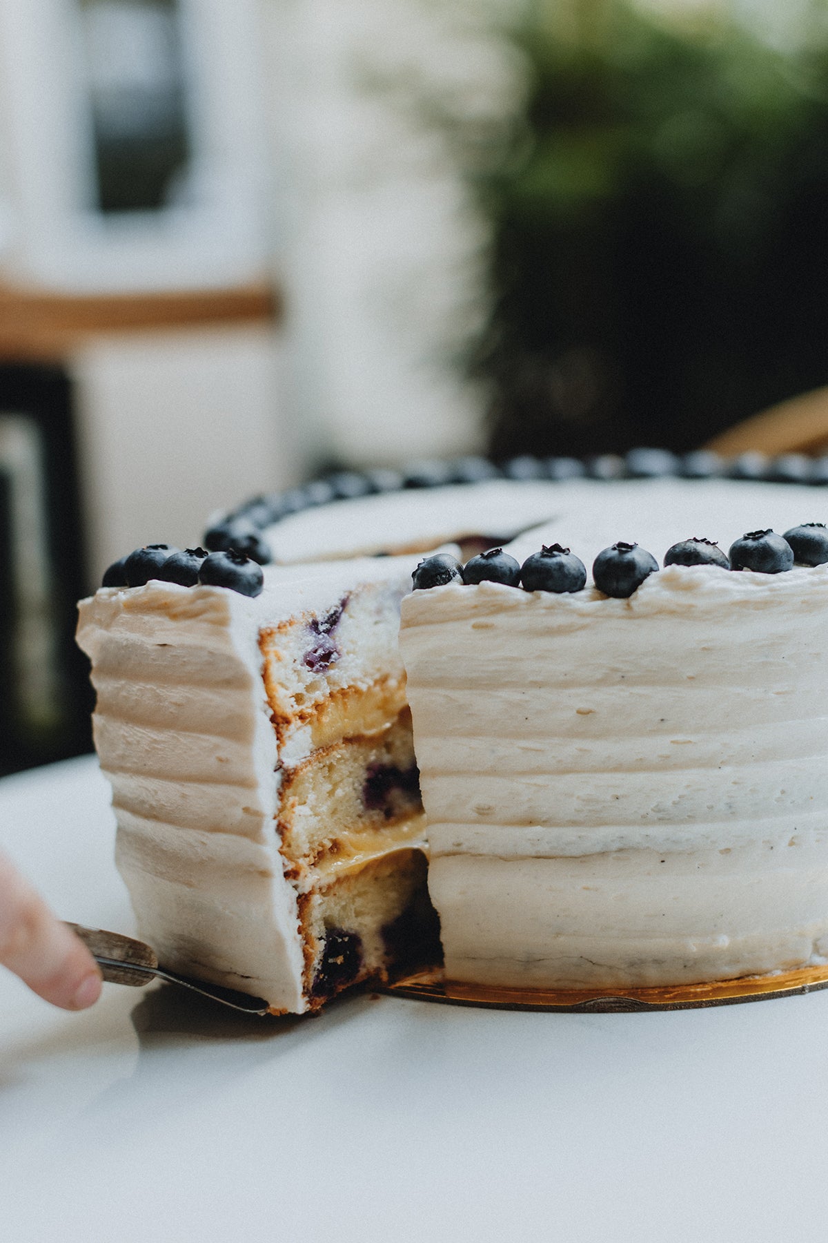 Lemon Blueberry Cake