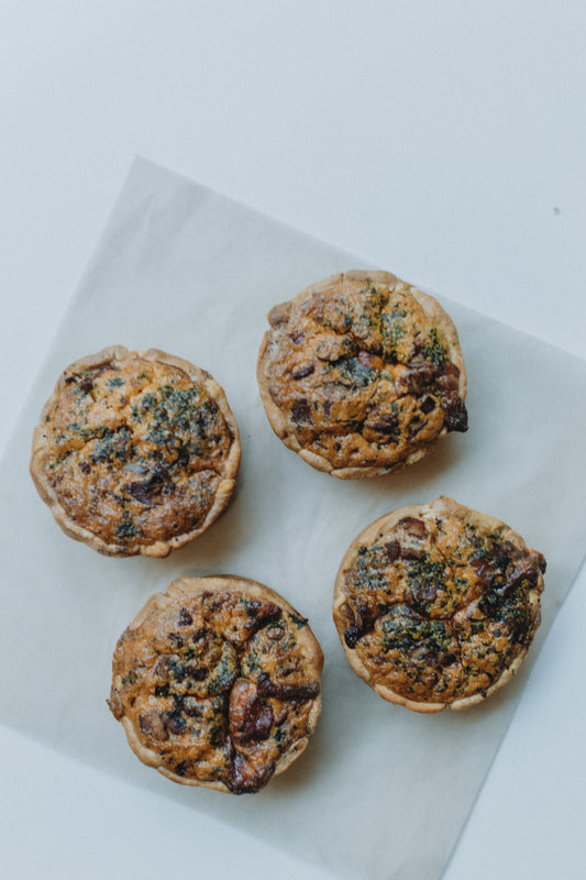 Mushroom Quiche 4 Pack